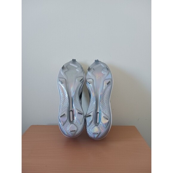 Adidas Pure Hustle 2 Elite Womens Softball Metal Cleats White Black FY4393 Sz 13 - Picture 3 of 10